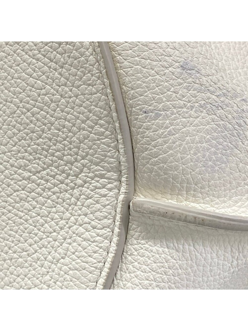 Celine Handbag Big Bag Bucket White Leather - Picture 6 of 15